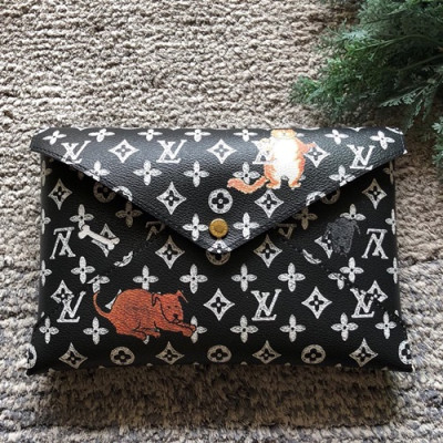 Louis Vuitton Clutch Bag,29cm - 루이비통 남여공용 클러치백 M44177,LOUB0397 ,29cm,블랙