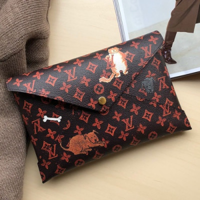 Louis Vuitton Clutch Bag,29cm - 루이비통 남여공용 클러치백 M44177,LOUB0398 ,29cm,레드