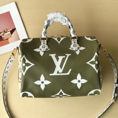 Louis Vuitton Speedy Tote Shoulder Cross Bag,30cm - 루이비통 스피디 토트 숄더 크로스백 M41112,LOUB0416 ,30cm,그린