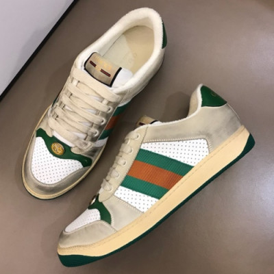 [1:1] Gucci 2019 Mens Ace Canvas Sneakers - 구찌 남성 신상 캔버스 스니커즈 Guc01232x.Size(240 - 270)그린