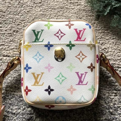 Louis Vuitton Monogram Shoulder Cross Bag,16cm - 루이비통 모노그램 숄더 크로스백, M40055,LOUB0555 ,16cm,화이트