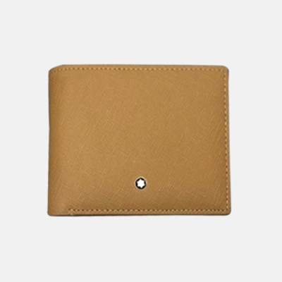 Montblanc 2018 Meistertuck Mens Logo Saffiano Bifold Wallet/Card Holder/Long Purse - 몽블랑 남성 신상 로고 사피아노 반지갑/카드 홀더/장지갑 Mont0017x.카키