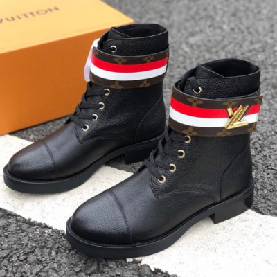 [매장판] Louis Vuitton 2018 Wonderland High Top Boots - 루이비통 여성 원더랜드 하이탑 부츠 Lou0666x.Size(225 - 245)레드탭