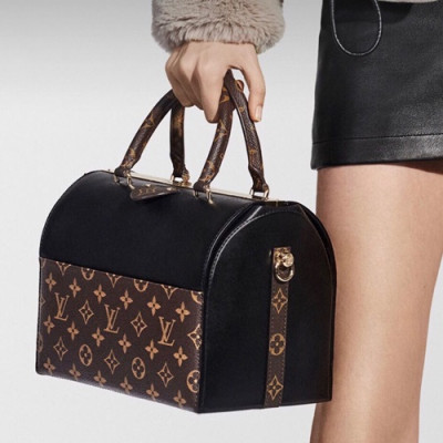 Louis Vuitton Speedy Doctor Tote Shoulder Bag,25cm - 루이비통 스피디 닥터 토트 숄더백 M51468 ,LOUB0737 ,25cm,브라운