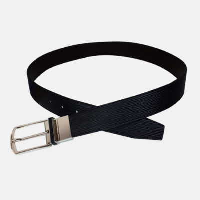 Louis vuitton 2018 Epi Mens Leather Belt M0128 - 루이비통 남성 에삐 레더 벨트 Lou0668x.Size(3.5CM)블랙은장