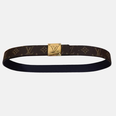 Louis vuitton 2019 Monogram Both-sides Mens Leather Belt M0141 - 루이비통 남성 양면 모노그램 레더 벨트 Lou0671x.Size(3CM)2컬러(브라운금장/브라운은장)