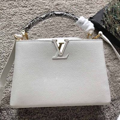 Louis Vuitton Capucines Tote Shoulder Bag,27/31cm - 루이비통 카푸신 토트 숄더백  M94517  ,LOUB0798,27/31cm,화이트