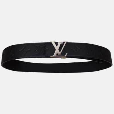 Louis vuitton 2019 Mens Business Leather Belt M0032 - 루이비통 남성 비지니스 레더 벨트 Lou0676x.Size(4.0CM)블랙은장