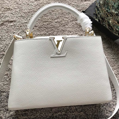 Louis Vuitton Capucines Tote Shoulder Bag,27/31cm - 루이비통 카푸신 토트 숄더백  M94517  ,LOUB0799,27/31cm,화이트