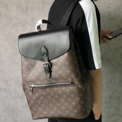 Louis Vuitton Monogram Back Pack,45cm - 루이비통 모노그램 남성용 백팩,M40637,LOUB0845,45cm,브라운