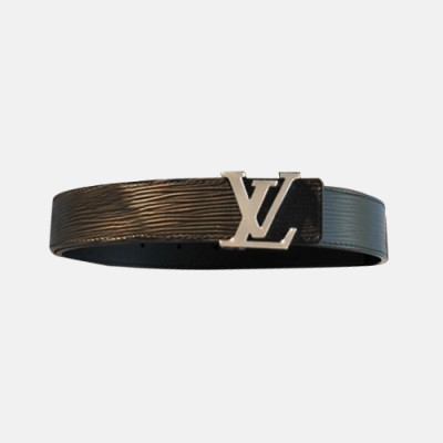 Louis vuitton 2019 Ladies Initiales Epi Leather Belt - 루이비통 여성 신상 이니셜 에삐 레더 벨트 Lou0683x.Size(3.0CM)블랙은장