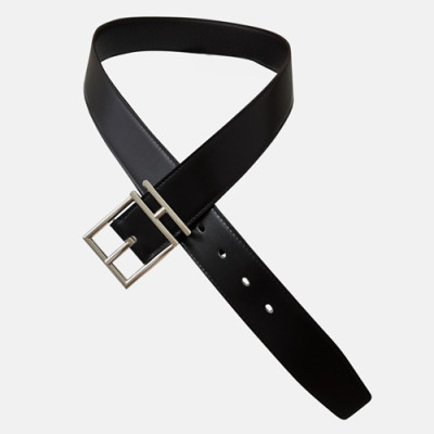 Hermes 2019 Mens Classic Both-sides Leather Belt - 에르메스 남성 클래식 레더 양면 벨트 Her0067x.Size(3.8CM).2컬러(블랙은장/블랙금장)