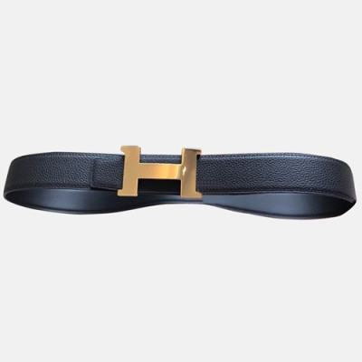 Hermes 2019 Mens Reversible 'H' Initial Buckle Leather Strap Constance Belt - 에르메스 남성 리버시블 'H'버클 레더 콘스탄스 벨트 Her0072x.Size(3.8CM).2컬러(블랙금장/네이비금장)