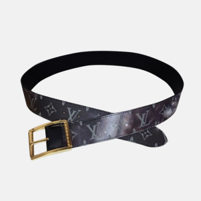 Louis vuitton 2019 Mens Classic Leather Belt M0132 - 루이비통 남성 클래식 레더 벨트 Lou0703x.Size(4.0cm).블랙금장