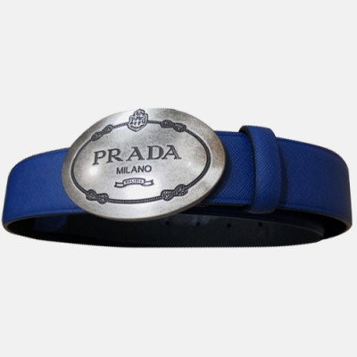 Prada 2019 Mens Saffiano Business Leather Belt - 프라다 남성 신상 사피아노 비지니스 레더 벨트 Pra0429x.Size(3.5cm).3컬러(블랙/블루/브라운)