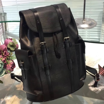 Louis Vuitton 2018 Epi Christopher Back Pack,47cm - 루이비통 2018 남성용 에삐 크리스토퍼 백팩,M41379,LOUB0991 ,47cm,블랙