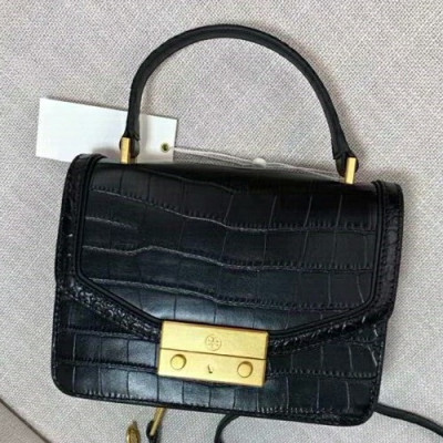 Tory Burch Leather Black Juliette Top Handle Shoulder Bag,20cm - 토리버치 레더 블랙 줄리엣 탑 핸들 숄더백 TBB0172,20cm