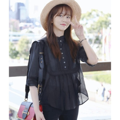 Prada Cahier Leather Shoulder Bag,20cm - 프라다 카이에 레더 여성용 숄더백 ,1BD045-5,20cm,레드 - 김소현