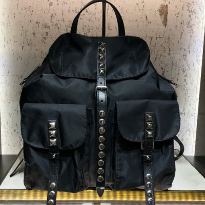 Prada 2018 Nylon Back Pack ,32CM - 프라다 2018 나일론 남여공용 백팩 1BZ811-2,32CM,블랙