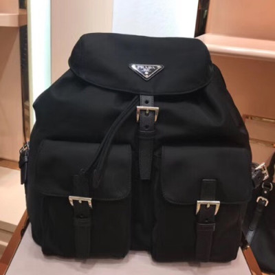 Prada 2018 Nylon Back Pack ,32CM - 프라다 2018 나일론 남여공용 백팩 1BZ811-5,32CM,블랙