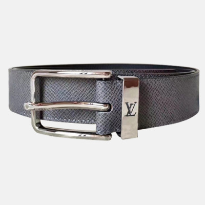 Louis vuitton 2019 Mens Business Leather Belt - 루이비통 남성 비지니스 레더 벨트 Lou0721x.Size(3.5cm).그레이은장