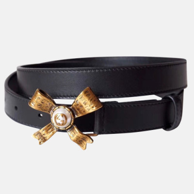 Gucci 2019 Ladies Flower Buckle Leather Belt - 구찌 신상 여성 플라워 버클 레더 벨트 Guc0650x.Size(2.5cm).블랙