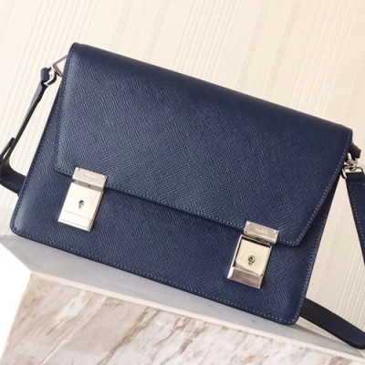 Prada Mens Clutch Shoulder Bag ,25.5CM - 프라다  남성용 클러치 숄더백 2VF013-3,25.5CM,블루