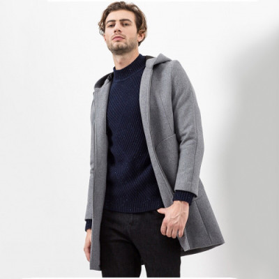 Chrom Hearts 2019 Mens Cashmere Coat - 크롬하츠 남성 캐시미어 코트 Chr008x.Size(m - 3xl).그레이