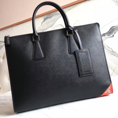 Prada 2018 Saffiano Mens Business Bag ,38CM - 프라다 2018 사피아노 남성용 서류가방 2VG030-2,38CM,오렌지