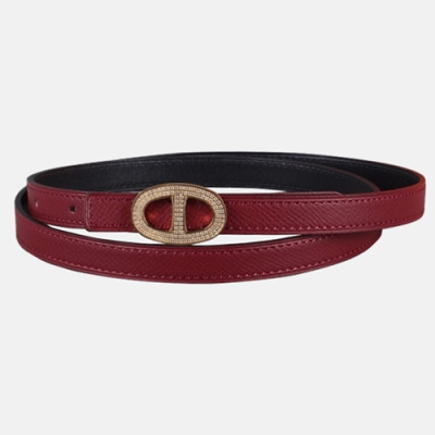 Hermes 2019 Ladies Swarovski Crystal Leather Constance Belt - 에르메스 여성 스와로브스키 크리스탈 가죽 콘스탄스 벨트 Her0107x.Size(2.0cm).와인