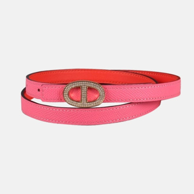 Hermes 2019 Ladies Swarovski Crystal Leather Constance Belt - 에르메스 여성 스와로브스키 크리스탈 가죽 콘스탄스 벨트 Her0110x.Size(2.0cm).핫핑크