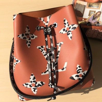 Louis Vuitton NeoNoe  Bucket Bag,26cm - 루이비통 네오노에 버킷백  M44022,LOUB1007 ,26cm,오렌지