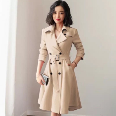 Burberry 2018 Ladies Trench Coat - 버버리 여성 트렌치 코트 Bur0450x.Size(s - xl).3컬러(블랙/레드/베이지)