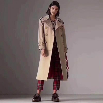 Burberry 2018 Ladies Trench Coat - 버버리 여성 트렌치 코트 Bur0455x.Size(s - xl).베이지