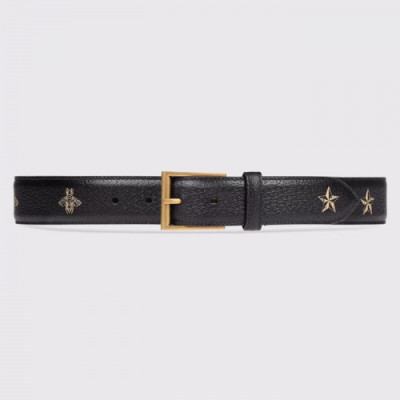 Gucci 2019 Mens Business Leather Belt - 구찌 남성 비지니스 레더 벨트 Guc0742x.Size(3.5cm).2컬러(블랙,블랙은장)