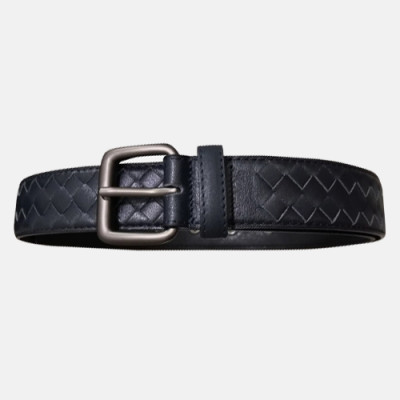 Bottega Veneta 2019 Intrecciato Continental Mens Belt - 보테가베네타 인트레치아토 남성 벨트 Bot0038x.Size(3.5cm/3.8cm).2컬러(네이비은장/네이비검장)