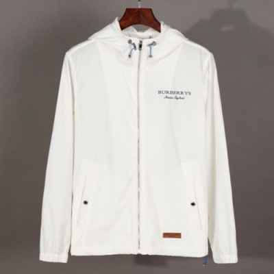 Burberry 2019 Mens Wind Beaker Jacket - 버버리 남성 신상 바람막이 자켓 Bur0487x.Size(m - 2xl).2컬러(블랙/화이트)