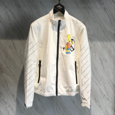 Off-white 2019 Mens Wind Breaker Jacket - 오프화이트 남성 신상 방풍 자켓 Off0045x.Size(m - 3xl).화이트