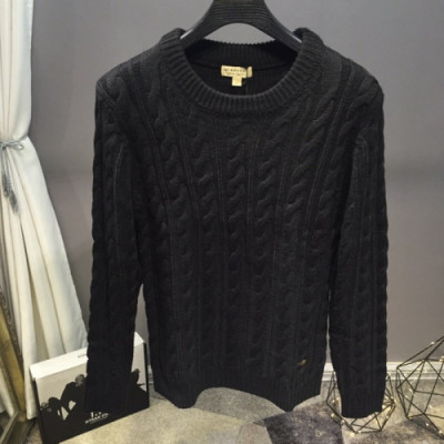 [매장판]Burberry 2018 Mens  Crew Neck Sweater - 버버리 남성 크루넥 스웨터 Bur0500x.Size(m - 2xl).블랙