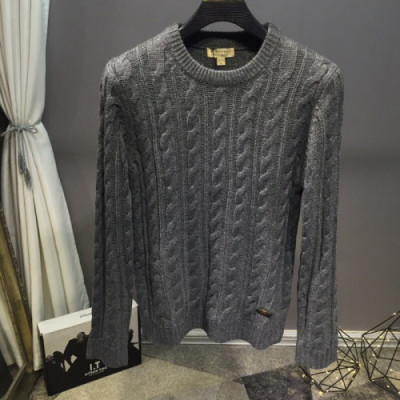 Burberry 2018 Mens  Crew Neck Sweater - 버버리 남성 크루넥 스웨터 Bur0501x.Size(m - 2xl).그레이