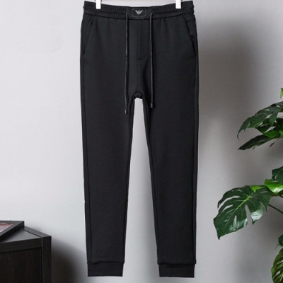 EA Armani 2019 Mens Training Pants - 알마니 남성 트레이닝 팬츠 Arm0139x.Size (28 - 38).블랙