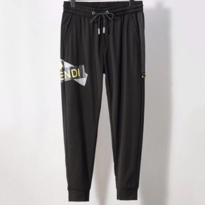 Fendi 2019 Mens Casual  Trianing Pants - 펜디 남성 신상 캐쥬얼 트레이닝 팬츠 Fen0144x.Size(30 - 40).블랙