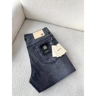 Ermenegildo Zegna 2022 Mens Business  Denim Pants - 에르메네질도 제냐 남성 비지니스 데님 팬츠 Zeg0082x.Size(29 - 38)네이비