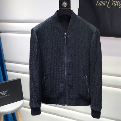 Armani 2019 Mens Casual Shell Jacket - 알마니 남성 캐쥬얼 셸 자켓 Arm0170x.Size(m - 3xl).블랙