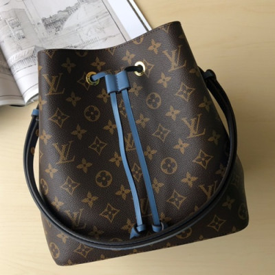 Louis Vuitton NeoNoe  Bucket Bag,26cm - 루이비통 네오노에 버킷백  M44022,LOUB1066 ,26cm,브라운+블루