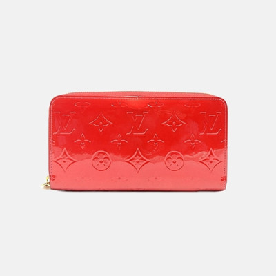 Louis Vuitton 2019 Womens Ballerine Zippy Wallet - 루이비통 여성 베르니 지피 월릿 Lou0927x.Size(19.5cm).레드