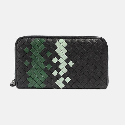 Bottega Veneta 2019 Mens Intrecciato Continental Long Wallet - 보테가베네타 남성 인트레치아토 장지갑 Bot0056x.Size(19cm).그린