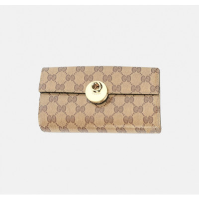 Gucci 2019 Womens Ophidia GG Enamel Coating Long Purse - 구찌 여성 오피디아 GG 에나멜 코팅 장지갑 Guc0933x.Size(19.2cm).카멜