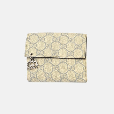 Gucci 2019 Womens Ophidia GG Pvc Middle Wallet - 구찌 여성 오피디아 GG Pvc 중지갑 Guc0935x.Size(12cm).아이보리