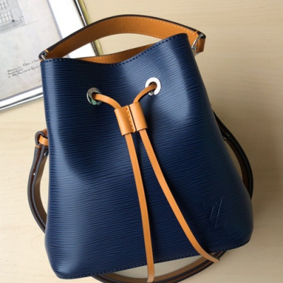 Louis Vuitton Neonoe Women Epi Mini Bucket Bag,20cm - 루이비통 네오 노에 여성용 에삐 미니 버킷백,M52853,LOUB1091,20cm,블루